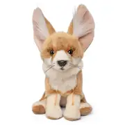 Living Nature 33cm Fennec Fox Stuffed Animal Plush Kids/Children Soft Toy Brown
