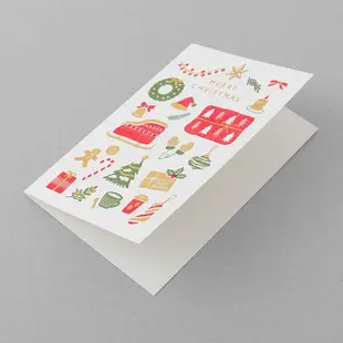 日本 MIDORI 聖誕限定卡片/ 聖誕圖形