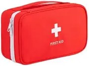 AIMALL Portable Empty Emergency First Aid Box Pack Outdoor Camping Survival Bag - Compact 600D Oxford Cloth First Aid Kit, Durable, Water-Resistant, 23x13x7.5cm