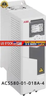 ACS580-01-018A-4 ABB Inverter PN: 7.5kW, IN: 17.0A【New and Sealed】-