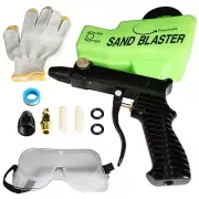 Sand Blaster Gun Kit, Gravity Feed Sandblaster 90PSI for Air Compressor, 3X C...