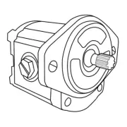 Hydraulic Dynamatic Pump Fits Bobcat 7753 773 763 751 753 653 6650678