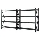 Giantz 4Mx2M Garage Shelving Warehouse Rack Pallet Racking Storage Shelf Black