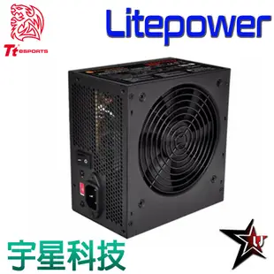 Tt 曜越【Litepower 400W 電源供應器】TUV、CE、及 BSMI認證 工業級保護裝置 宇星科技