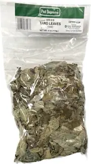 PHIL SUPREME Dried Taro Leaves (tuyong Dahon ng Gabi) 4oz.