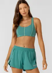 [Lorna Jane] Frontline Max Support Sports Bra in Blue, Size - XL XL Jewel