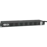 Eaton RS-1215-RA 1U Rack-Mount Power Strip, 120V, 15A, 5-15P, 12 Right-Angle