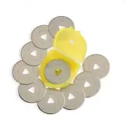 OLFA 28mm RB28-10 Tungsten Steel Replacement Rotary Blades (10/PACK)