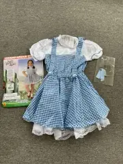 New The Wizard of Oz Dorothy Child Costume Medium Size 8-10.