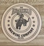 Armadillo Brewing Company Beer Coaster