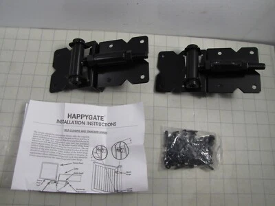 1-Pair Self Closing Heavy Duty Gate Hinges GH-38951 NEW