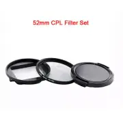 52mm CPL UV Lens Filter Kit For Xiaoyi Yi Lite 4K Action Camera b