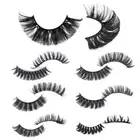 Wispy Fluffy Eyelashes Faux Mink Lashes Russian Strip Lashes False Eyelashes