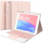 Keyboard Case for iPad 9th Generation 10.2", iPad 8th/ 7th/Air 3, Detachable
