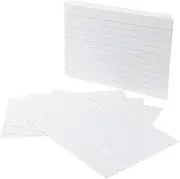 Veemoon 200pcs Ruled Index Cards Thick Lined Note Cards for Study Office and Classroom Use Horizontal Flashcards with Optimal Spacing for Writing and Organized Notes
