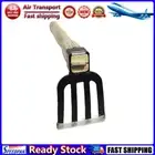 LF# 4-Claw Rake Garden Hand Rake Tool with Wooden Handle Agricultural Garden Too