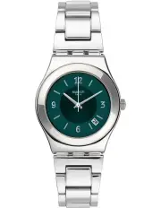 [Swatch] Middlesteel Grey Stainless Steel Quartz Watch