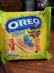 OREO Sour Patch Kids Sandwich Cookies & Cream, Limited Edition, 10.68 Ounce #2