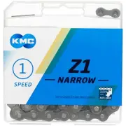 KMC Uni Z1 Chain, Brown, Narrow (3/32 inch)