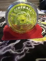 Yomega Fireball Yoyo Collectors Edition Vintage Neon Green Neon Blue & Clear