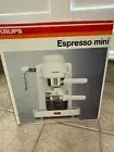 Krups Espresso Mini Model 963 Espresso Cappuccino Coffee Machine White NEW