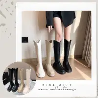 在飛比找蝦皮商城精選優惠-【SiBA Girl】SHOES-1590 正韓V口厚底英倫