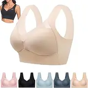 [Zquwopk] Jeadora Ultimate Lift Bra, Hatmeo Posture Correcting Bra, hatmeo bras for senior women, Hatmeo Bra Beige