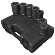 Sunex Tool 5697M 7 Piece Deep Metric Impact Socket Set