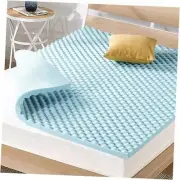 Egg Crate Memory Foam, Cooling Gel Infusion Mattress Topper, 1.5 Inch King