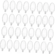 PHENOFICE 30Pcs Dual Tone Plastic Whistles Noise Maker for Clothing Decorations Fun Squeaky Sound Whistles for Craft Puppets and Party Favors