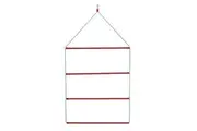 Stubbs Blanket Rack Hanging S92 (Red/Silver) (One Size)