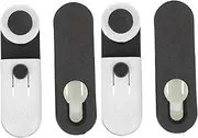 UPKOCH 2pcs Durable Security Strap Locks for Guitar Easy Install Strap Retainer with Smooth Design Compatible with Acoustic Electric Bass Ukulele Practical present for Musicians