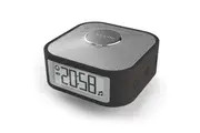 Oregon Scientific 8.5cm Smart Square Bluetooth Alarm Speaker Clock w Mic Black