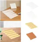 10Pcs Adjustable Drawer Dividers Baffles for Storage Shelves Mirror Cabinet