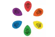 6 x Jim Dunlop Tortex Small Tear Drop Variety Gauge Guitar Picks 423R