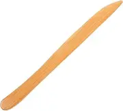 Bamboo Paper Cutter for Chinese Calligraphy Portable Paper Craft Cutter Stylish Letter Opener Bamboo Removal Blade for Office School Supplies