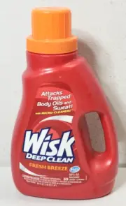 Wisk Deep Clean Original Detergent 50 OZ For Body Oils And Sweat New Old Stock