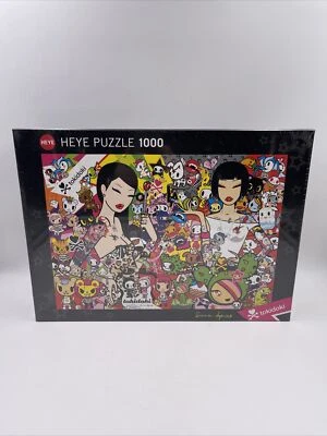 Tokidoki x Heye Puzzle Set of 3: All Stars, Street Festival, CocKtail Party (A5)