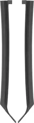 1971-74 Dodge Plymouth B-Body; Quarter Window Glass Vertical Seal; 2 Door