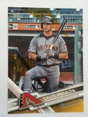 2017 Topps Jumbo 5x7 David Peralta Diamondbacks 26 #’d 01/10 Gold