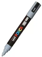 POSCA PC 5M Paint Marker Grey