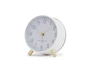 MAISIE White Silent Alarm Clock by One Six Eight London