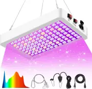 Upgraded 1000W LED Grow Lights with Dual Switch, Double Chips Full Spectrum Plan