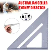 BRAND NEW 7 INCH SQUARE DEGREE SET ANGLE STRAIGHT EDGE INCH METRIC TRADIE TOOL