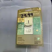 Lutron Single Pole/3-Way White Dimmer Switch