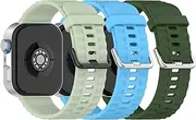 [Yienning] 3PCS Bands Compatible with Huawei Watch Fit 4/4 Pro Smartwatch Replacement Sport Watch Strap Men Women Wristband for Huawei Watch Fit 3 Band