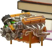 Euyehn Model Engine - Resin Sculpture for Home Decor | Resin Figurine Ornament for Home Decoration, Small Table Decor Sculpture