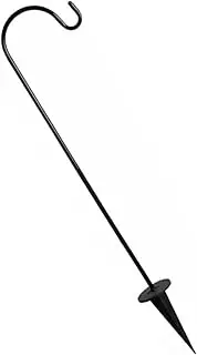 ibasenice Practical Shepherd Hooks Multifunctional Outdoor Garden Stakes for Lawn Decor for Weddings Rustic Style Lightweight Durable Design