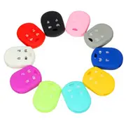 Silicone 4 Button Remote Key Fob Protect Case Cover for Ford F Series 25 PINK
