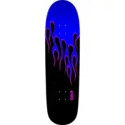 Powell Peralta Skateboard Deck Nitro Hotrod Flames Blue/Black Old School Reissue